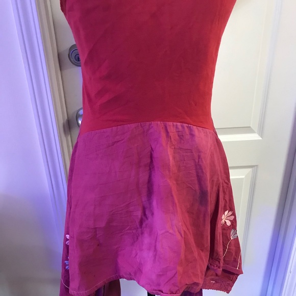 Free-Size Burgundy Vest - Picture 3 of 5